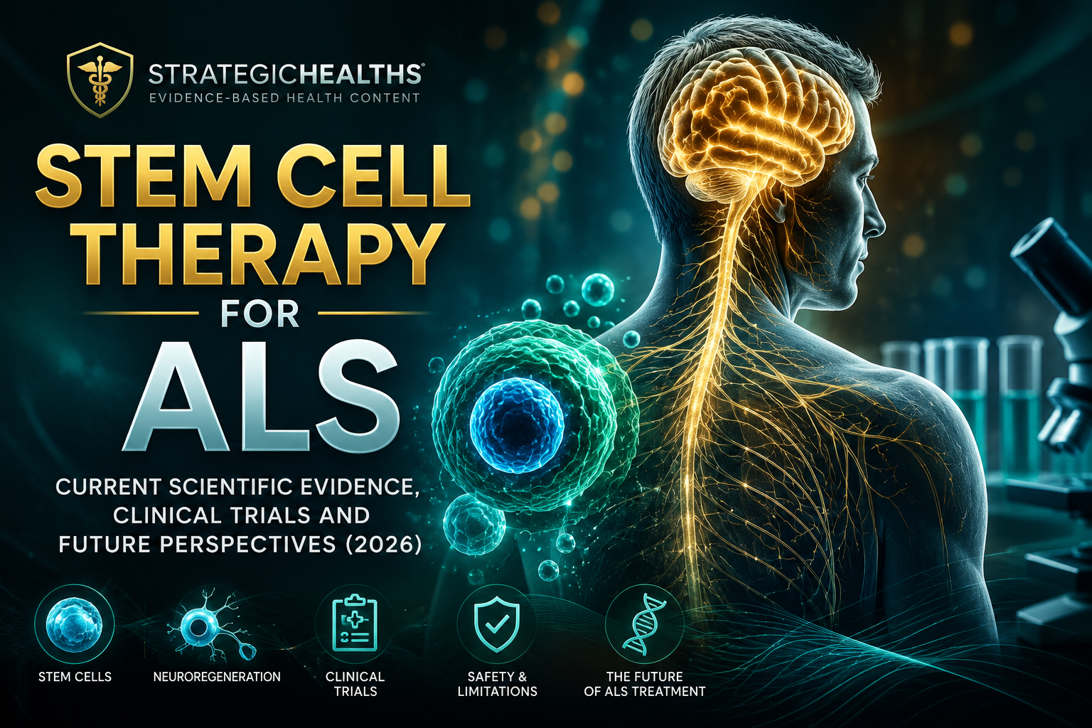 🧬 Stem Cell Therapy for Amyotrophic Lateral Sclerosis (ALS): Current Scientific Evidence, Clinical Trials and Future Perspectives (2026)