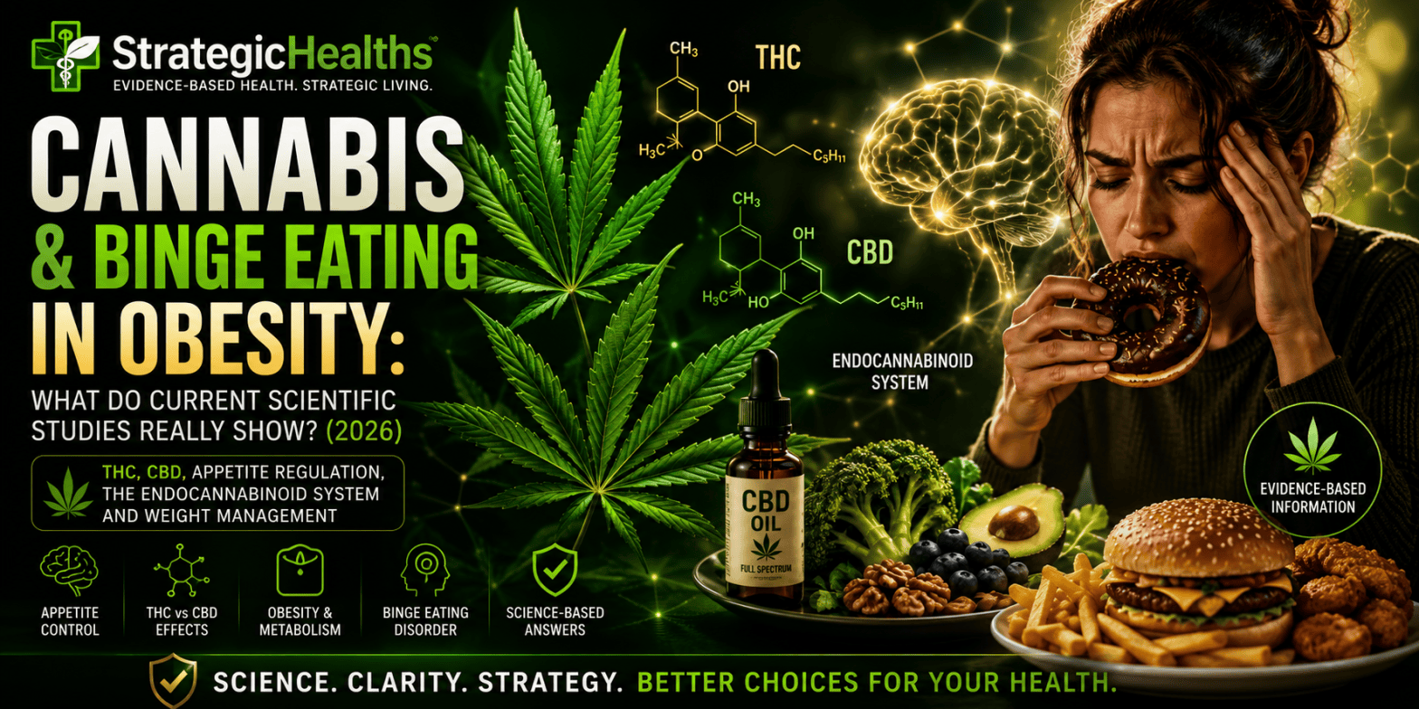 🌿 Cannabis and Binge Eating in Obesity: What Do Current Scientific Studies Really Show? (2026)