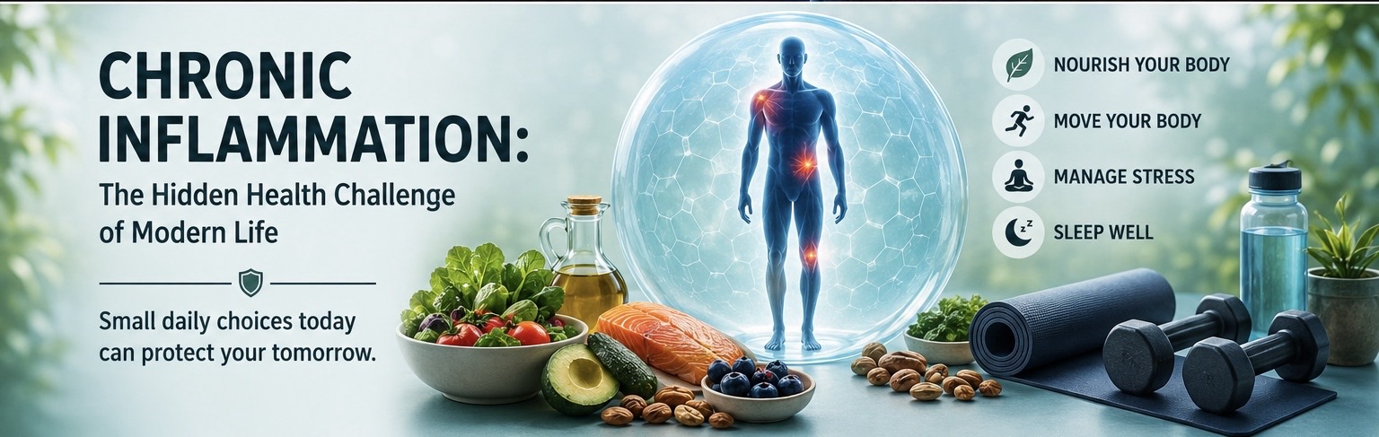 🔥 Chronic Inflammation: Silent Damage, Warning Signs and Evidence-Based Ways to Reduce It
